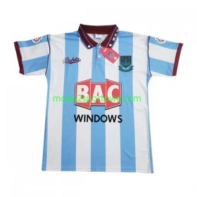 Koszulka West Ham United Retro Wyjazdowe Stroje Piłkarskie 1991-1992 Krótki Rękaw